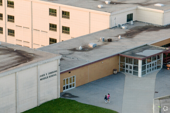 John F Deering Middle School welcomes Centreville youth at its well ranked facility.