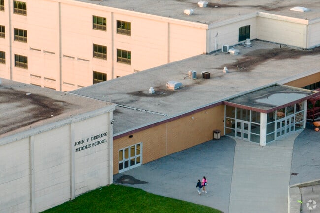 John F. Deering Middle School welcomes Centreville youth at its well ranked facility.