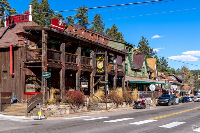 The Little Bear Saloon restaurant in Evergreen harkens back to the Old West.
