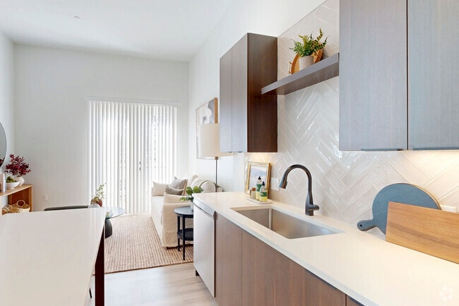 1BR, 1BA - 544SF - Kitchen