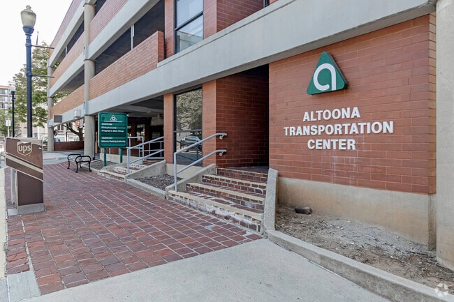The Altoona Transportation Center allows Westmont residents to catch the bus, or train on site.