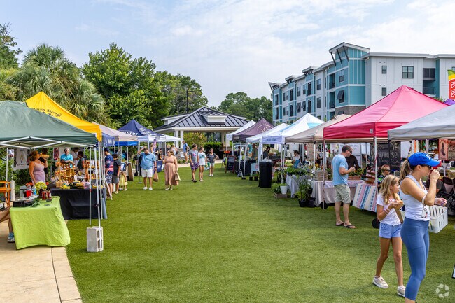 The Wilmington Farmers Market is open every Saturday from 8 am to 1 pm, rain or shine.