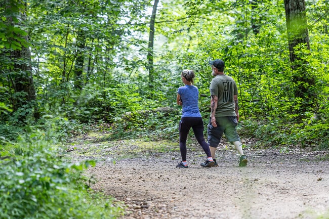 Hikers have several trails to enjoy in Bolton Notch State Park.