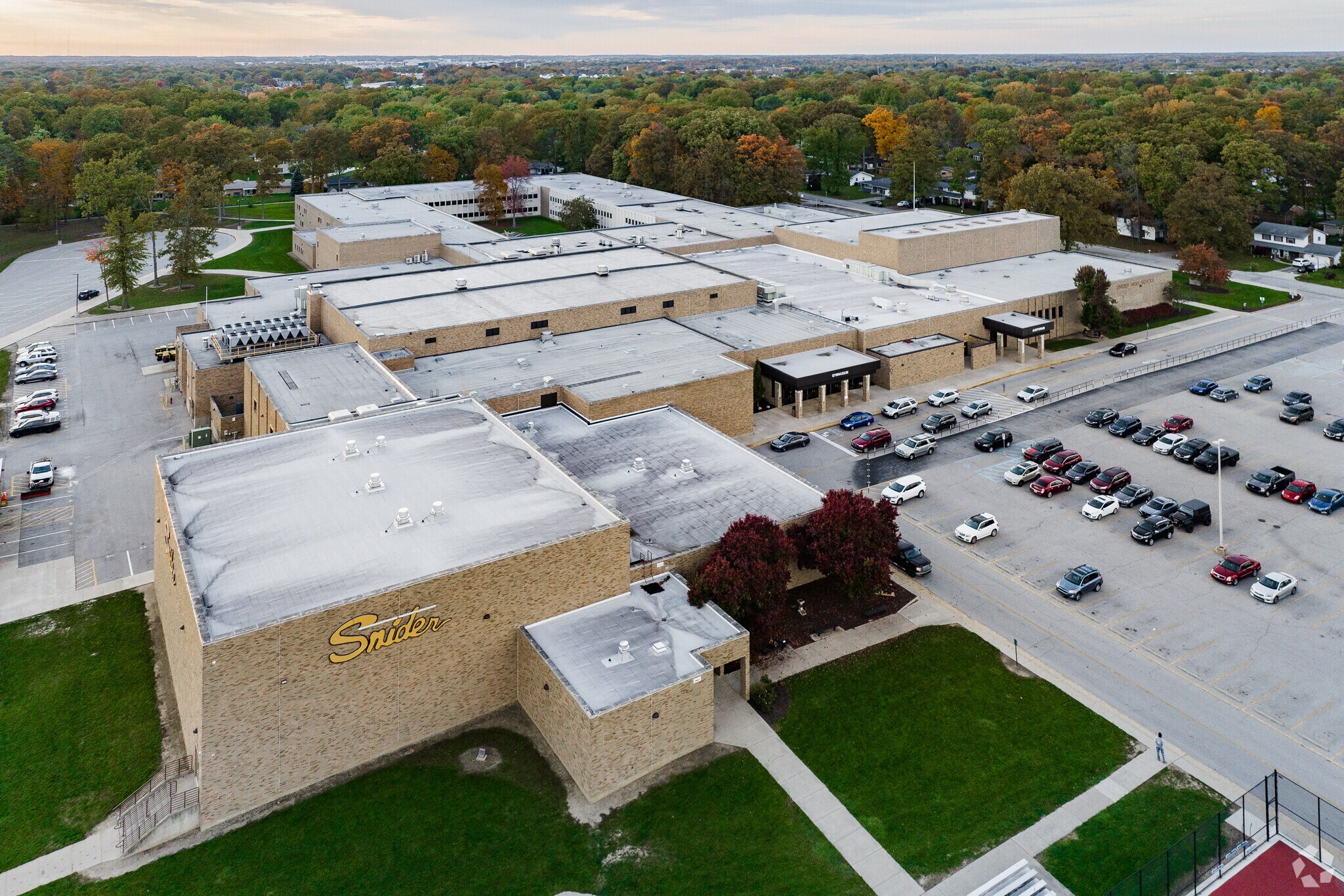 R. Nelson Snider High School is a short commute from Maplewood.