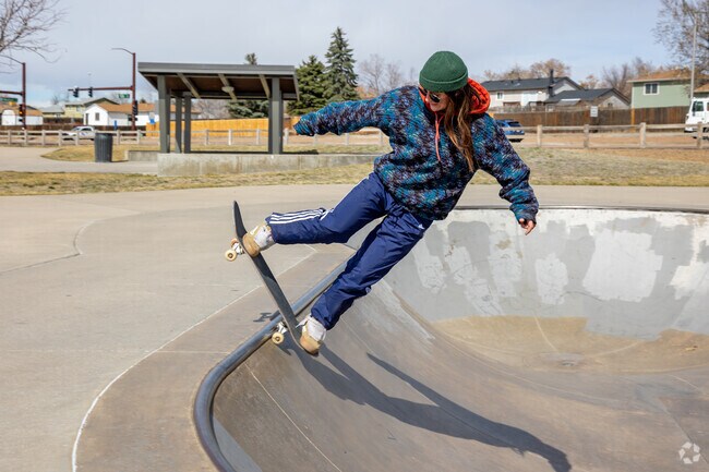 Catch some air at the Carpenter Skate Park near Woodglen.