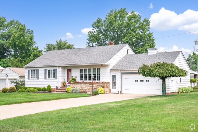 Ranch-style homes make for easy living in Parma.