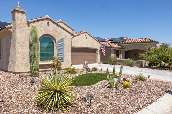 Many residents that choose grass, opt for artificial turf in Anthem at Merrill Ranch.