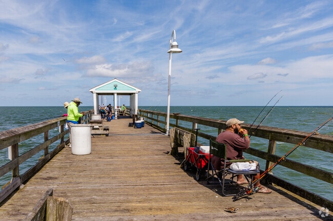 The Ocean View Fishing Pier is just minutes away from Northside.