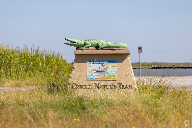 The Creole Nature Trail runs through Cameron and is a great way to explore the local beauty.