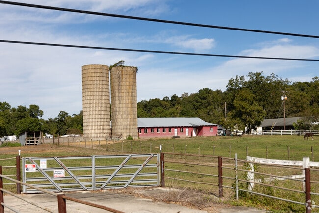 Farms and silos line the rural roads of Lamarville.
