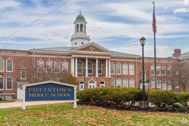 Pottstown Middle School serves grades 5-8.