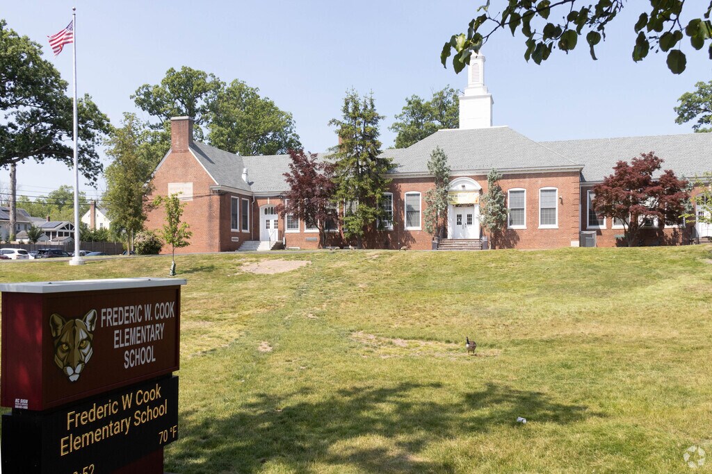 K-5 Students call Fredric W Cook Elementary School home.  There are 390 students in the school.