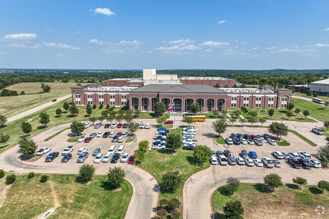 Denison High School has an enrollment of over 1,300 students from 9th to 12th grade.