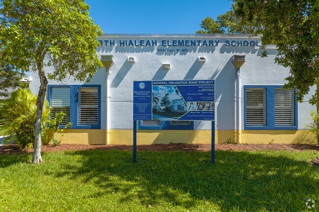Residents can enroll their kids now at the North Hialeah Elementary School