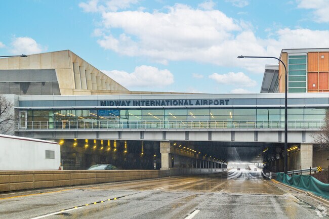 Chicago Midway International Airport is 36 miles from North Oswego.