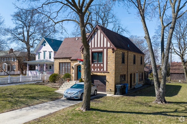 Large Tudor inspired family homes add charm to the housing stock in Morgan Park.