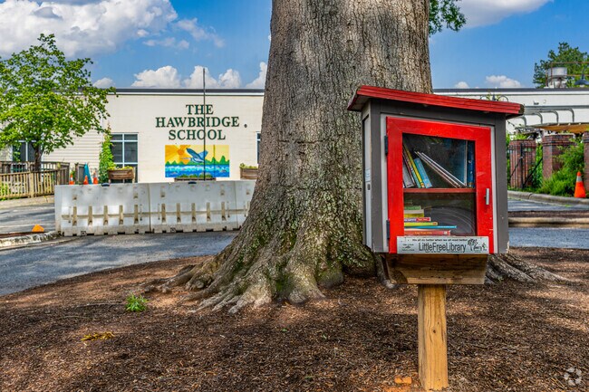 The Hawbridge School is a public charter school serving almost 600 students.