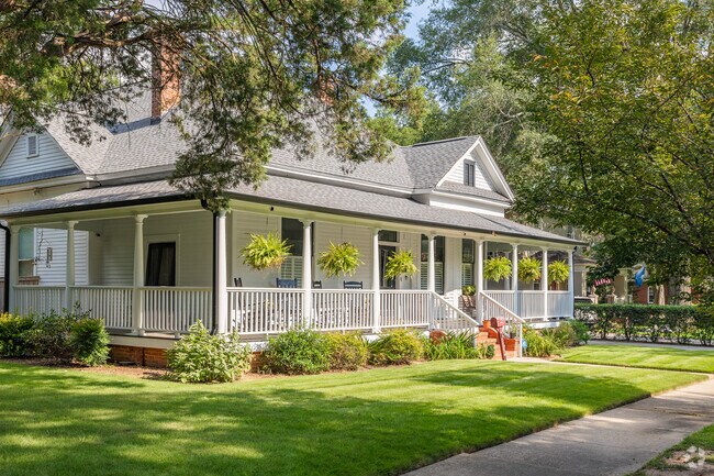 Old Shandon in Columbia has charming homes with beautiful landscaped yards.