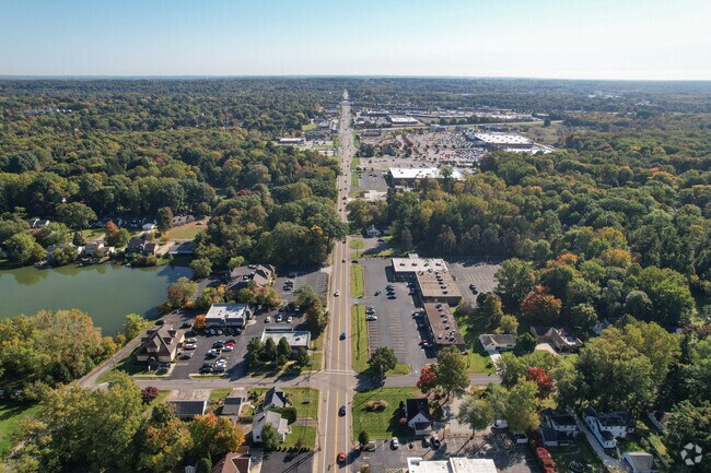 Sagamore Hills offers retail options along the major roadways.