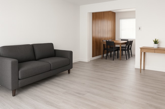 Remodeled living room