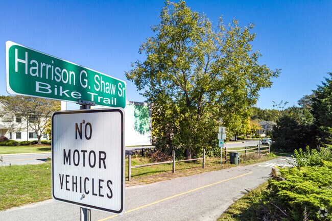 Some bike trails can be found in Glassboro.