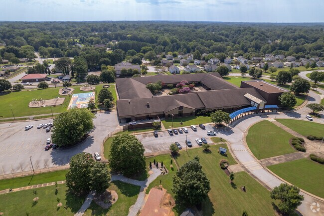 Mary H. Wright Elementary School Aerial