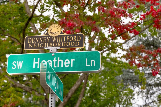 The Denney Whitford neighborhood in Beaverton is full of mature trees.