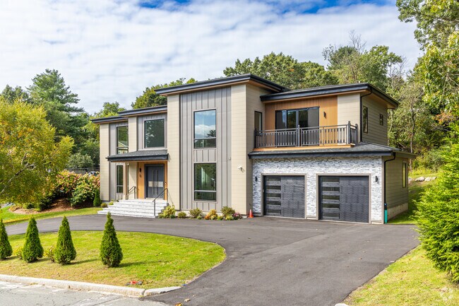 A brand new, Modern Traditional styled home in the West Side neighborhood of Winchester, MA.