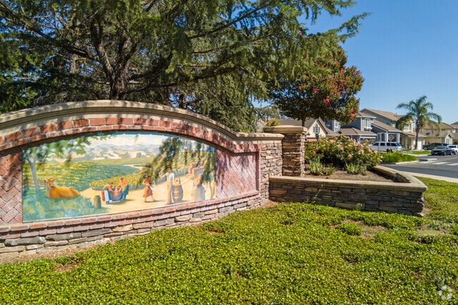 Large murals can be found throughout the City of  Riverbank.