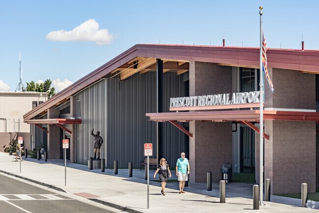 Prescott Regional Airport is just a short drive northwest of Prescott East.