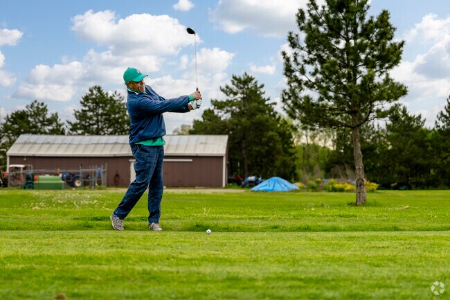 Ballenger Square locals head to one of the public golf courses in the Flint area.