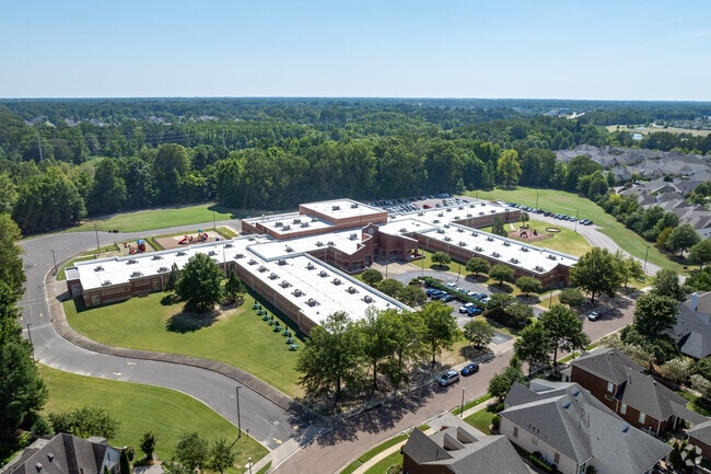 There is ample parking at Schilling Farms Elementary in Collierville.