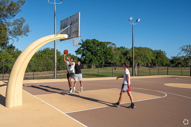 It's an endless summer game at the Brian Piccolo Park and Velodrome in Pasadena Lakes.