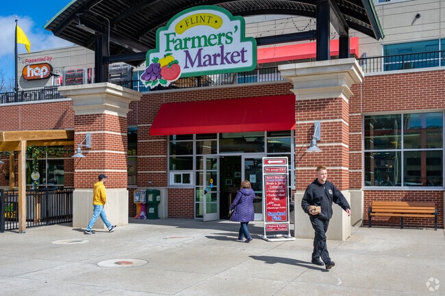 Find fresh produce and a friendly atmosphere at the Downtown Flint's Farmers Market.