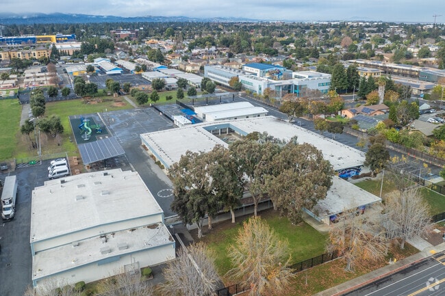 Los Robles Ronald McNair Academy in East Palo Alto has about 206 students enrolled.
