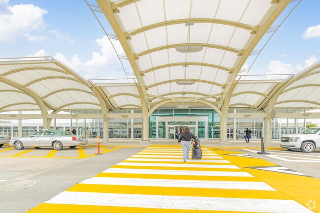 Tulsa International Airport connects North Evanston Place to the world, just a few miles East.