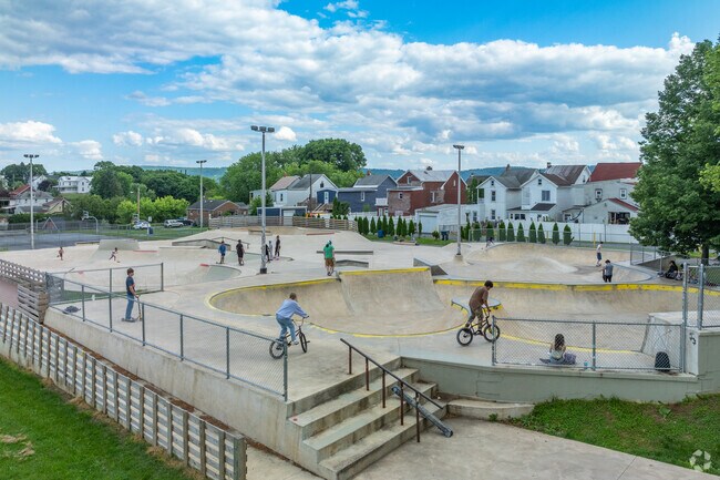 The Steelton Skate Park is just 2 miles from Bressler and is a huge draw around the area.
