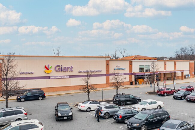 Giant Food provides a grocery shopping option.