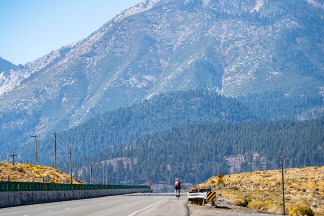 The Old 395 Highway runs through Pleasant Valley which is a favorite ride for distance cyclists.