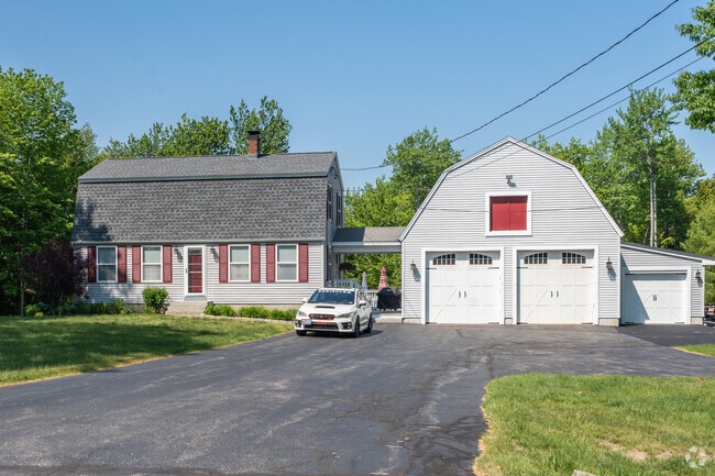 Gambrel Cape styled homes can be found in the North Gorham neighborhood.