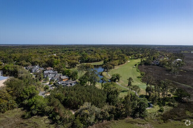 Hampton Point is located adjacent to the The King and Prince Golf Club.