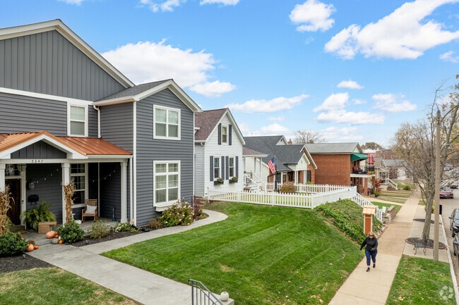 Wilson Street in The Hill is home to many different styles of homes.