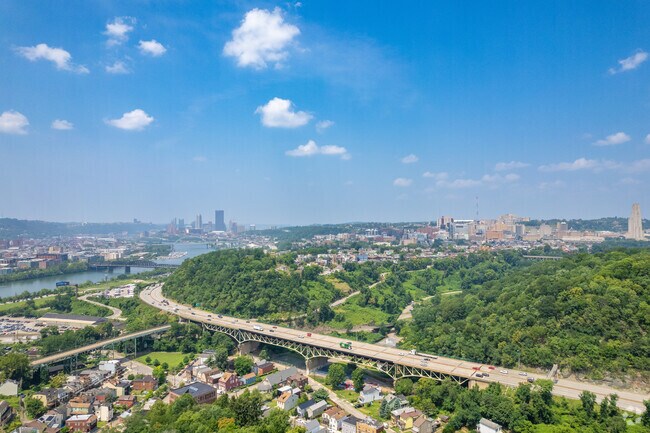 East Hills is conveniently located near major highways, making it easy for commuters.