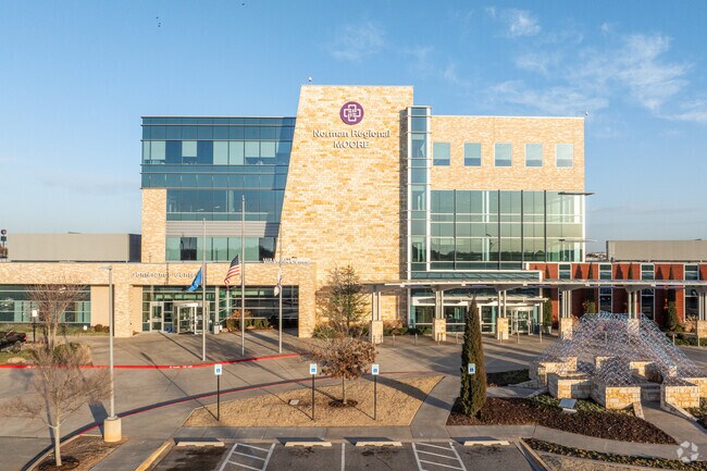 The City of Moore is home to Norman Regional Moore Hospital.
