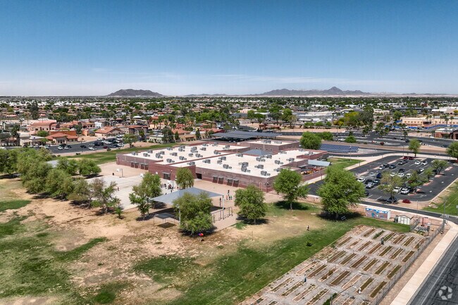 Gary A. Knox Elementary's 'Garden of Learning' teaches students the value of responsibility and healthy choices.