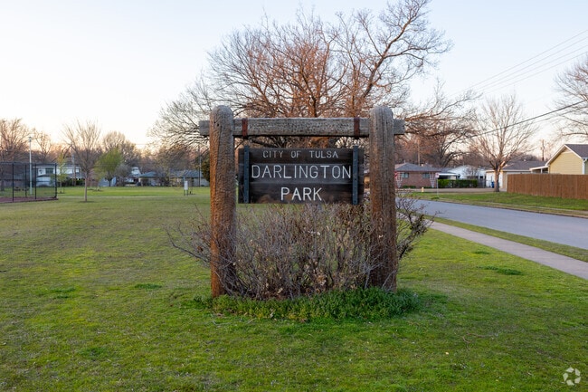 Driller's Landing residents love to take a stroll to Darlington Park and relax.