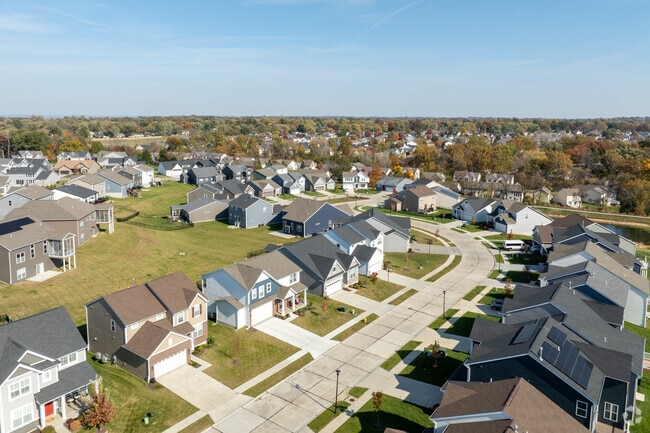 New developments make up the boundaries of Saint Charles.