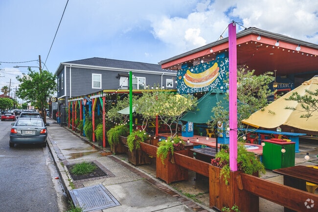 Dat Dog is another quirky restaurant that calls Freret home.