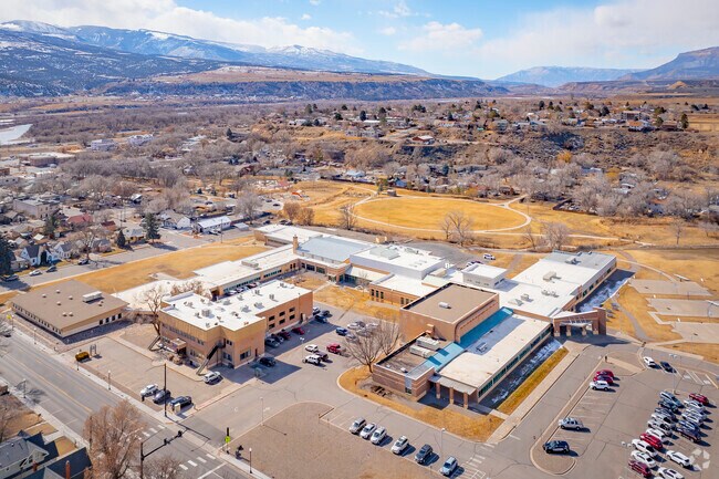 At Rifle Middle School, students develop skills for the future while enjoying athletics, arts, and extracurricular activities. With a commitment to academic growth and personal development, this school builds a strong foundation for young learners in a supportive and welcoming community.