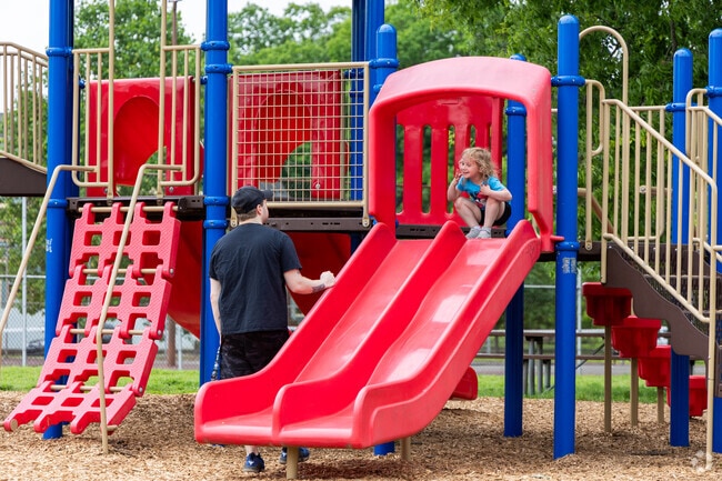 Old South Park is 4.57 acres with lighted tennis courts, a basketball court, and a playground.